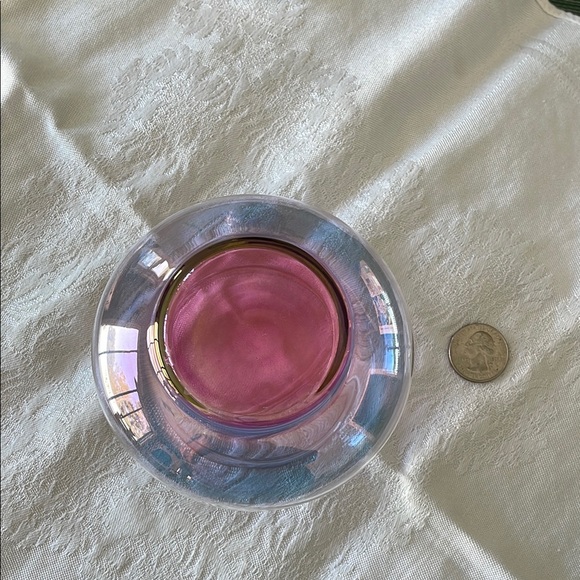 Elegant Purple , Pink Glass Vase - Picture 7 of 7